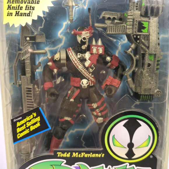 McFarlane Commando Spawn Deluxe Edition Ultra Action Figure 1995 NEW Todd Toys - Picture 2 of 4